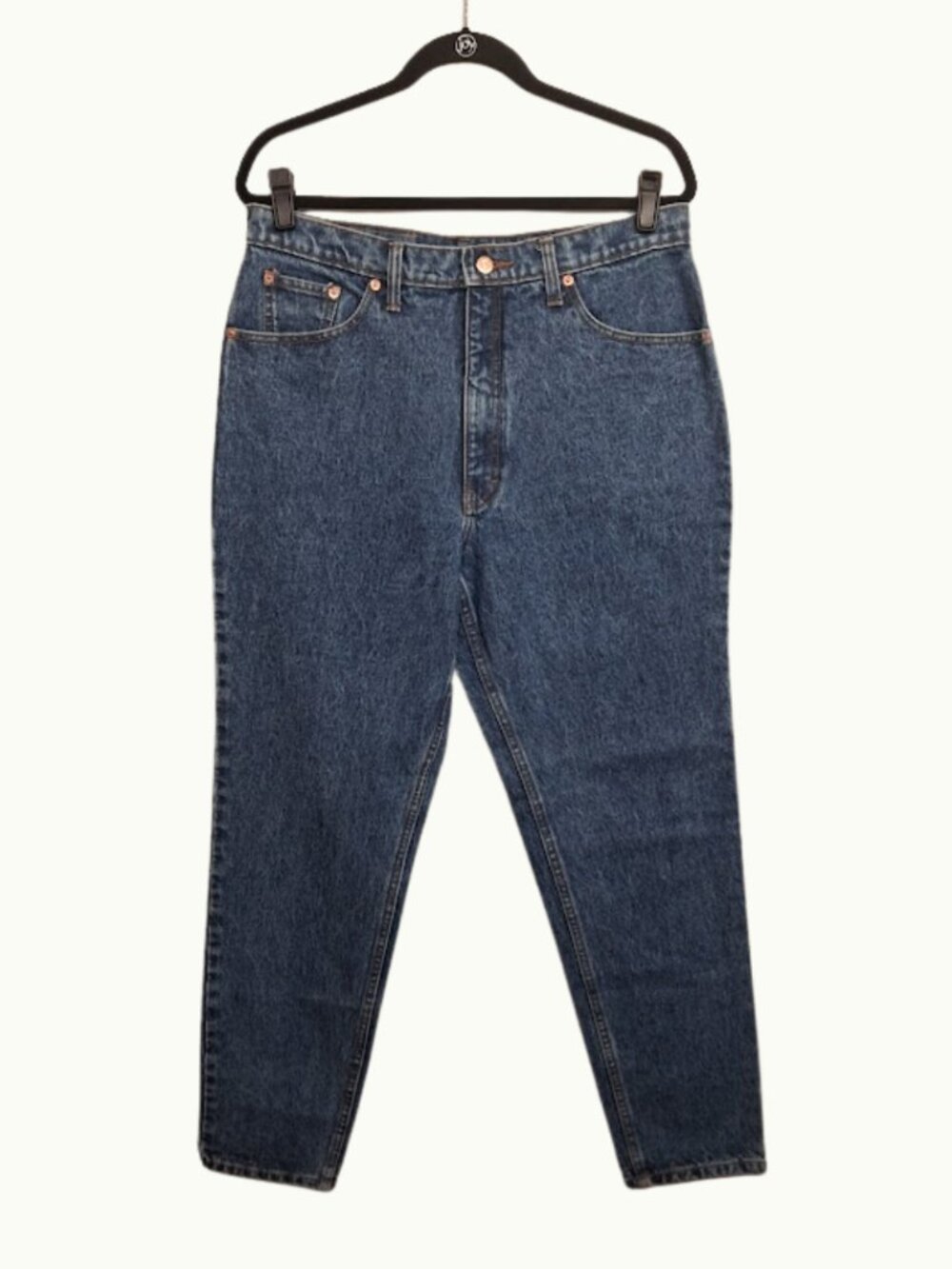 LORENZINI Classic Men's Jeans Blue Denim Size 36 (89 cm)